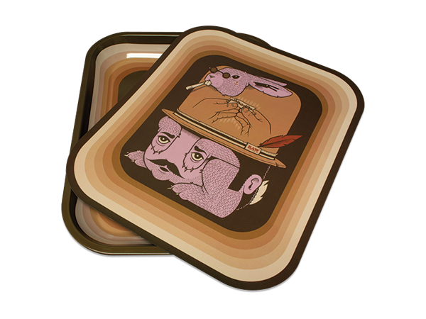 RAWlife Artist Series Jeremy Fish Rolling Tray